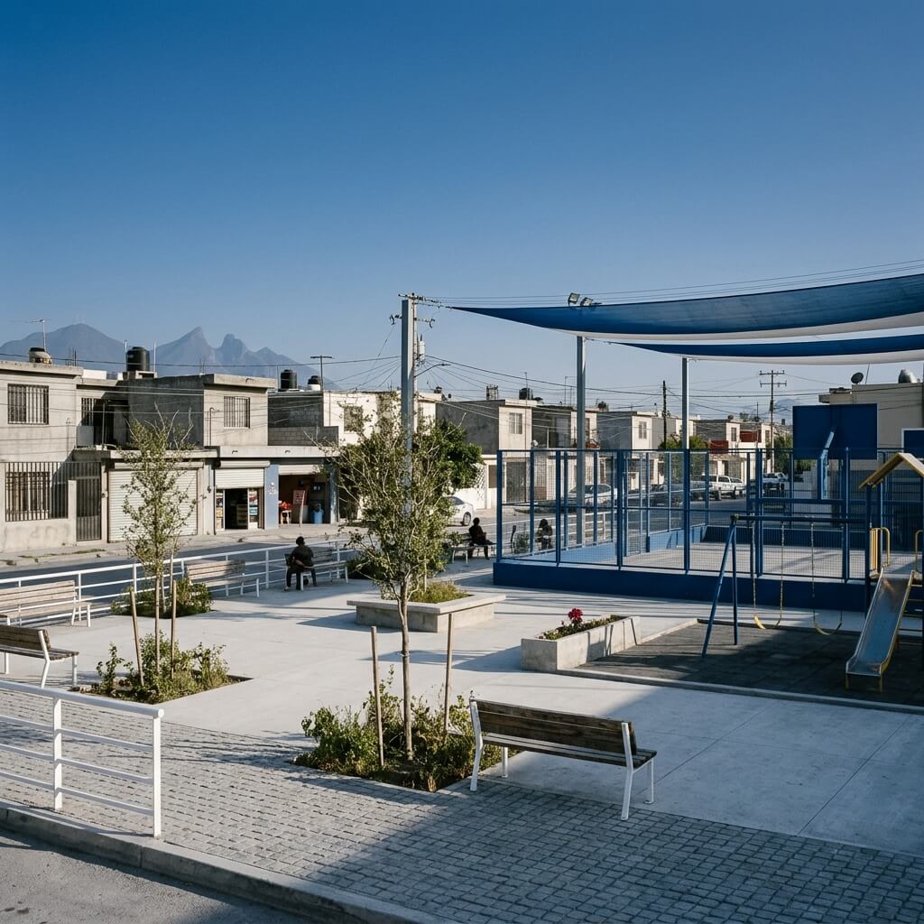 Espacio público y vida de barrio en Monterrey