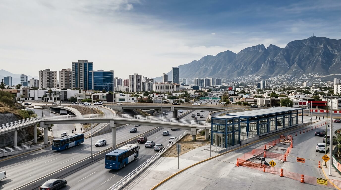 Vialidad y transporte urbano de la zona metropolitana de Monterrey